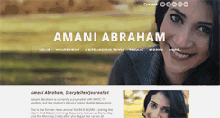 Desktop Screenshot of amaniabraham.com